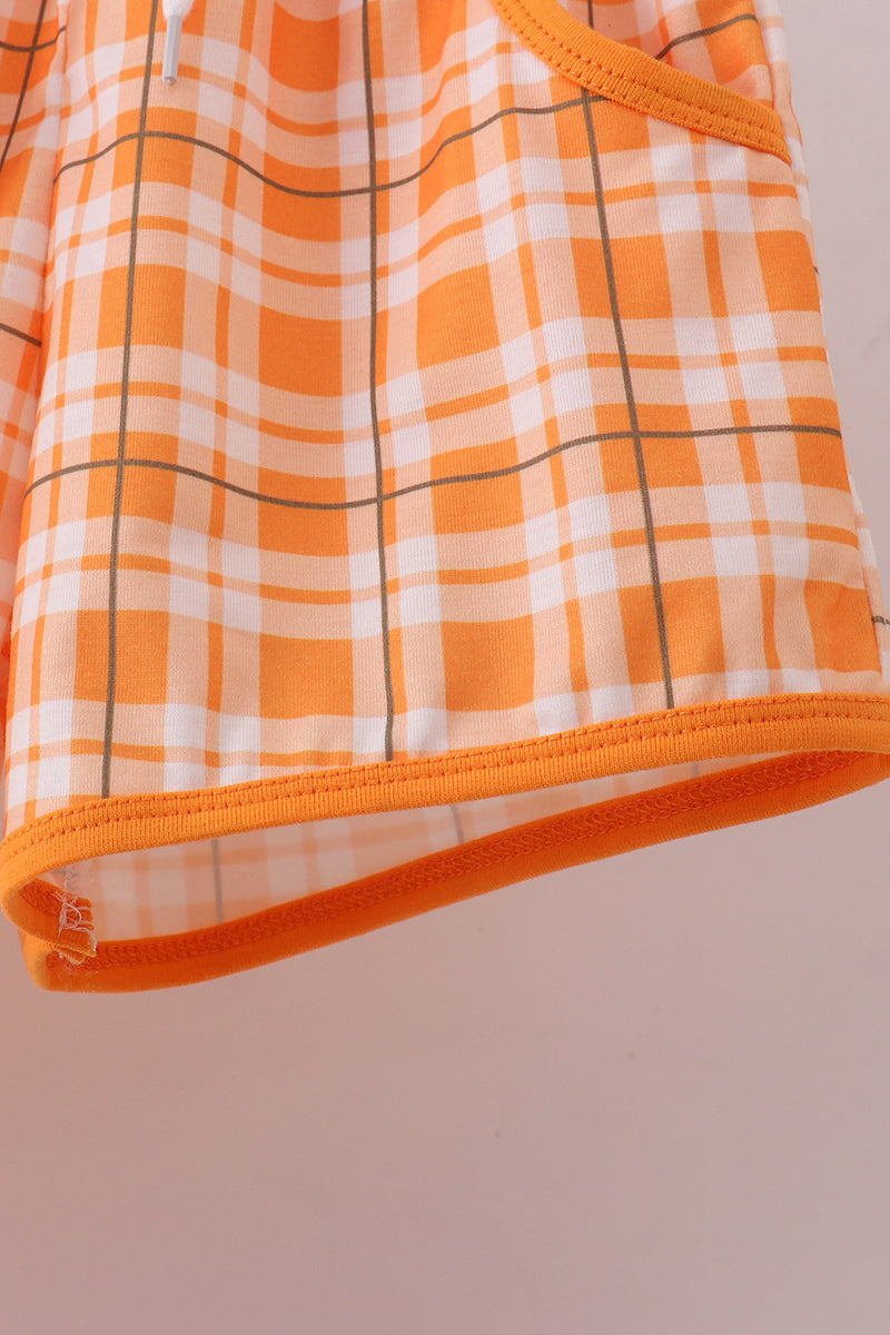 Conjunto de pantalones cortos fruncidos Tennessee Go Vols