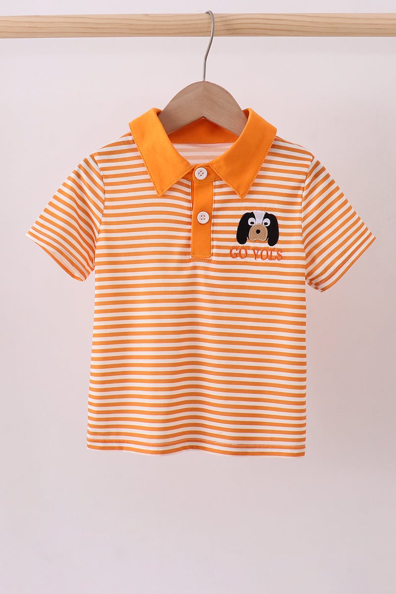 Tennessee vols embroidery stripe top