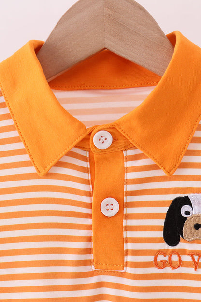 Tennessee vols embroidery stripe top