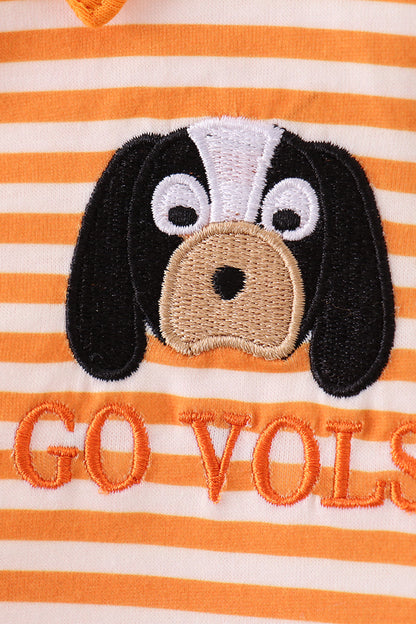 Tennessee vols embroidery stripe top