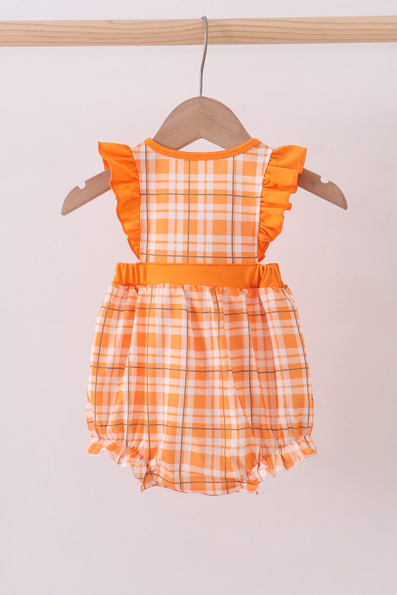 Tennessee vols smocked ruffle bubble