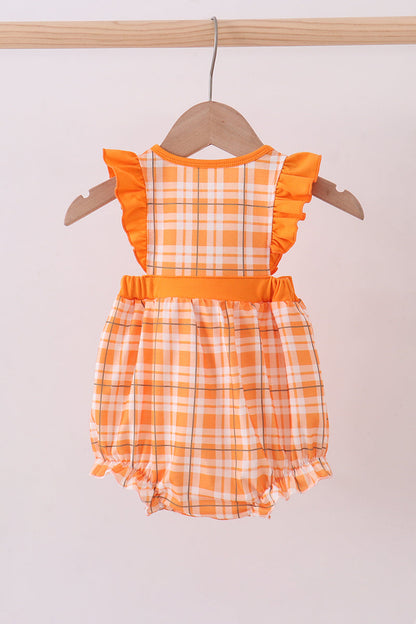 Tennessee vols smocked ruffle bubble