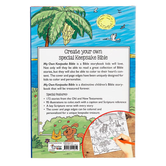 Kid Book My Own Keepsake Bible Softcover - Ella Jane Lifestyle Boutique