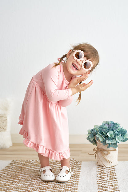 Gafas de sol redondas retro UV400 - para niños pequeños y niños