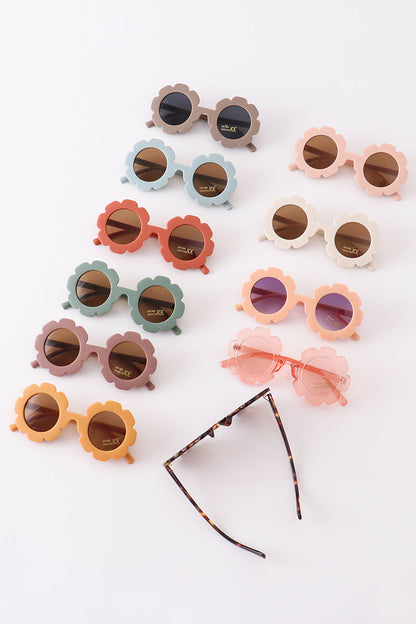 Gafas de sol redondas retro UV400 - para niños pequeños y niños