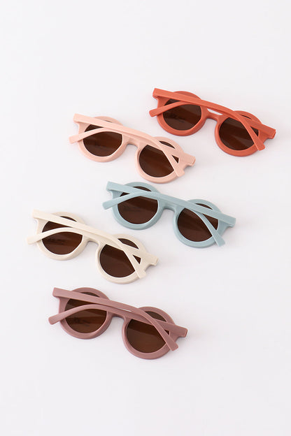 Gafas de sol redondas retro UV400 - para niños pequeños y niños